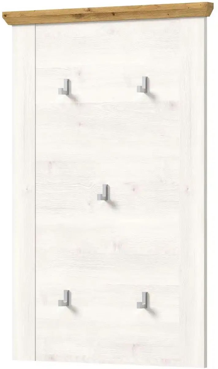 Thumbnail - Garderobenpaneel Verona ¦ holzfarben ¦ Holzwerkstoff ¦ Maße (cm): B: 68 H: 103 T: 4.0 Garderoben & Kleiderstangen > Wan...