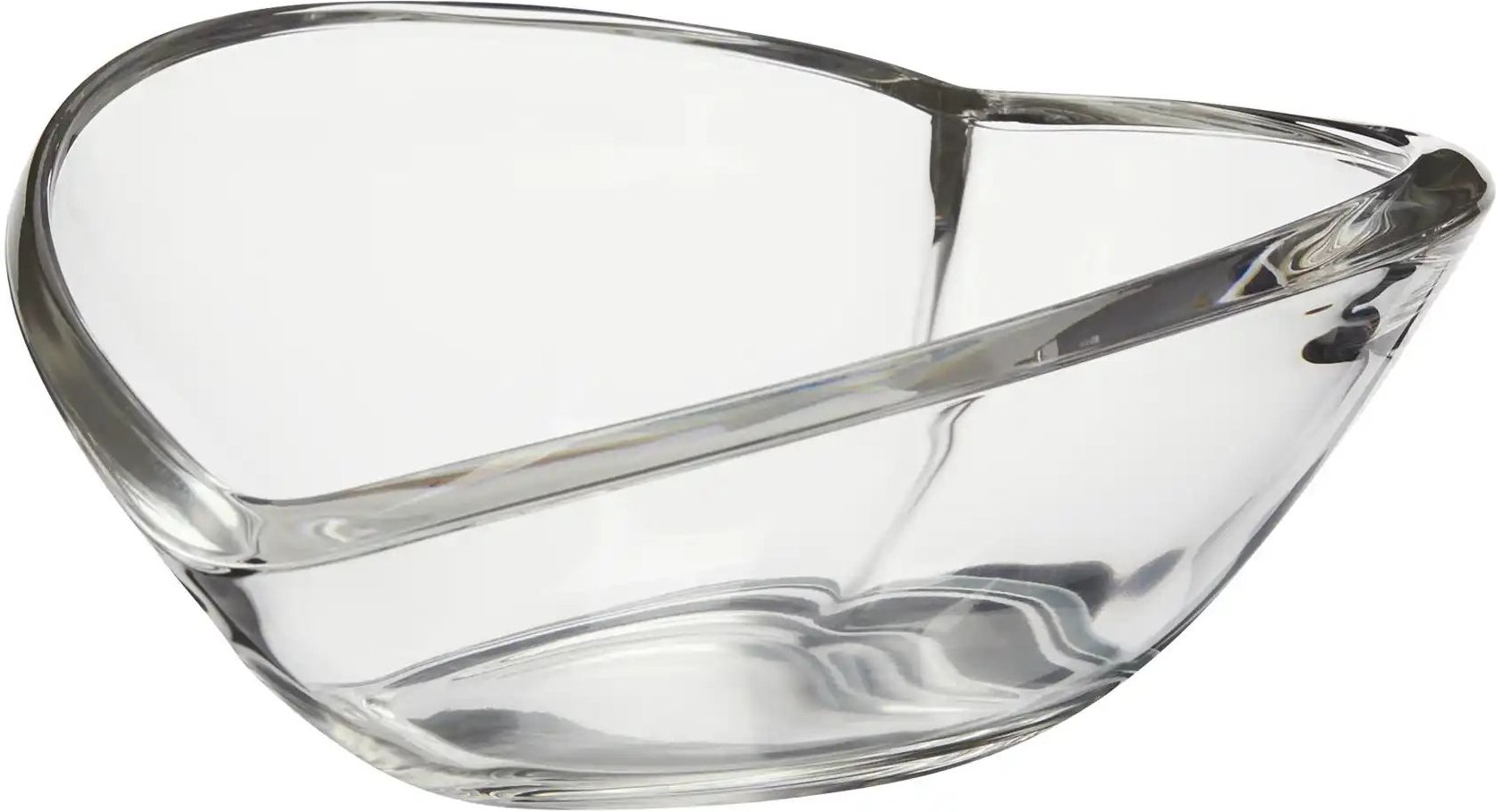 Deko Schale Herz ¦ transparent/klar ¦ Glas ¦ Maße (cm): H: 6,5 Ø: 16.5 Accessoires > Deko-Schalen - Höffner
