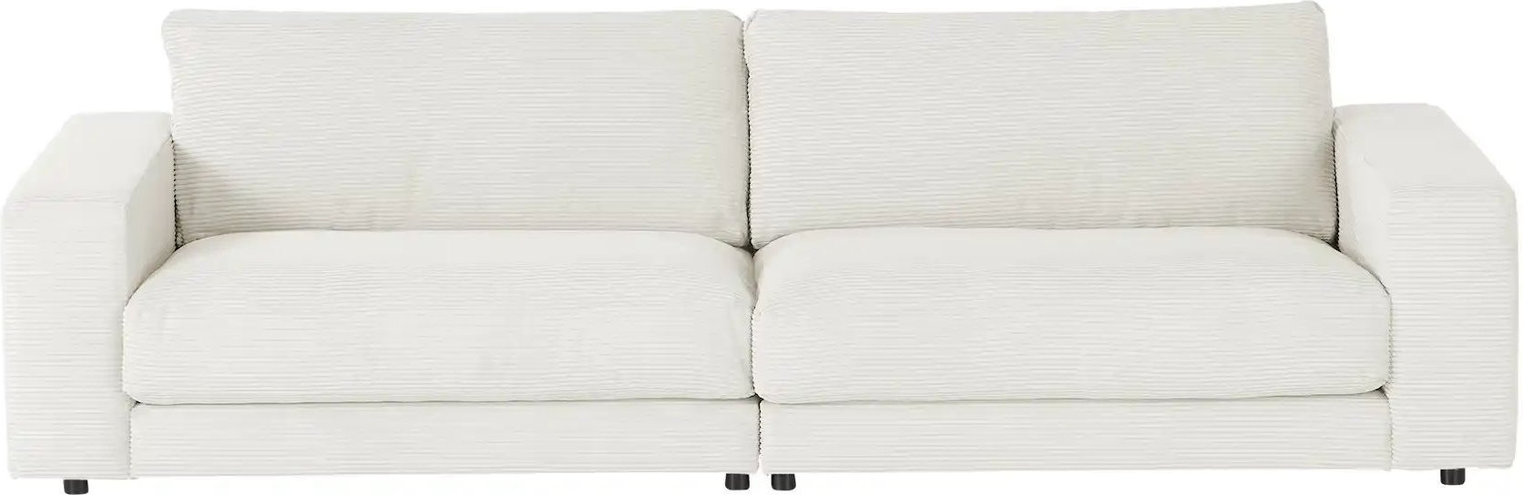 Jette Home Sofa Cord Sila ¦ weiß ¦ Maße (cm): B: 290 H: 85 T: 127.0 Polstermöbel > Sofas > 3-Sitzer - Höffner