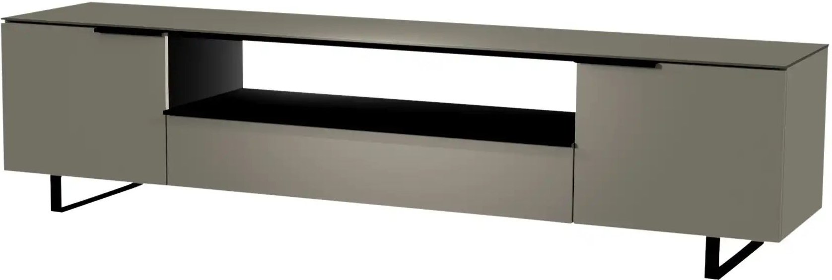 TV Board Pamera ¦ grau ¦ Maße (cm): B: 210 H: 51 T: 47.0 Kommoden & Sideboards > TV Lowboards - Höffner