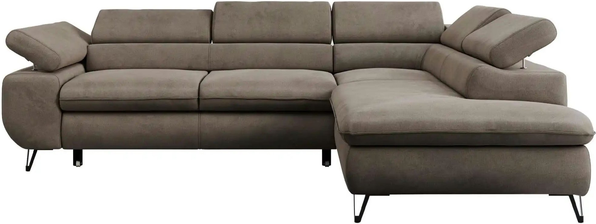 Ecksofa mit Schlaffunktion Peter ¦ braun ¦ Maße (cm): B: 273 H: 76 Polstermöbel > Sofas > Ecksofas - Höffner