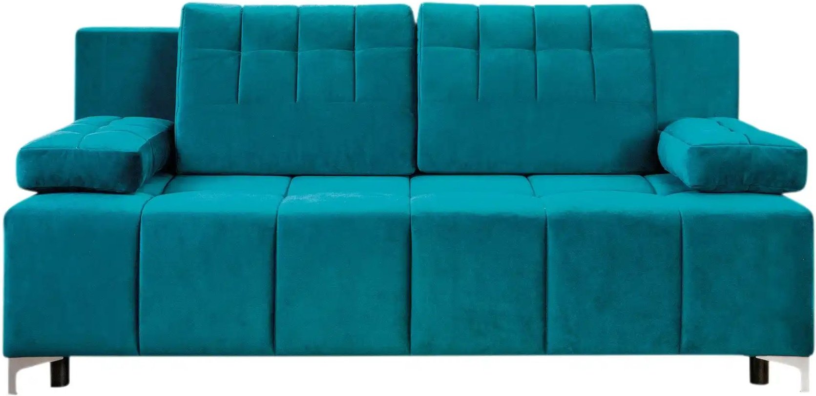 Doppelliegensofa Cosinus ¦ türkis/petrol ¦ Maße (cm): B: 202 H: 97 T: 103.0 Polstermöbel > Sofas > 2-Sitzer - Höffner