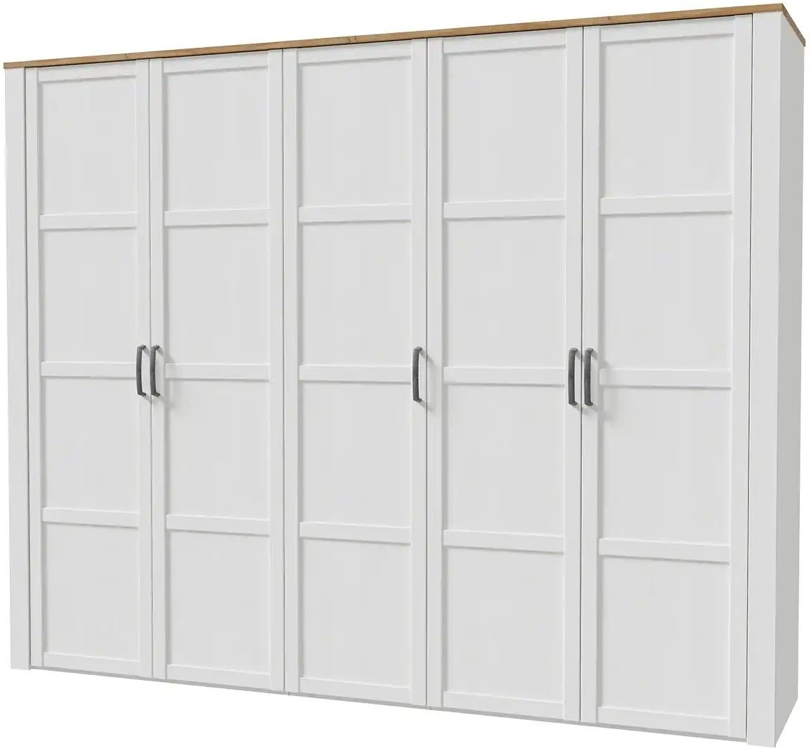 Drehtürenschrank Toneo ¦ weiß ¦ Maße (cm): B: 265 H: 215 T: 60.0 Schränke > Kleiderschränke > Drehtürenschränke - Höffn...