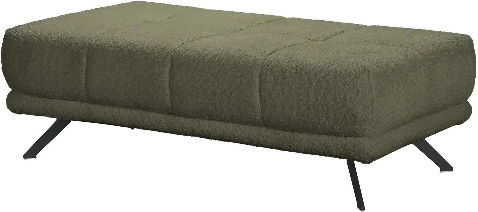 Lounge Collection XXL - Hocker Joel ¦ grün ¦ Maße (cm): B: 137 H: 43 T: 73.0 Polstermöbel > Hocker - Höffner
