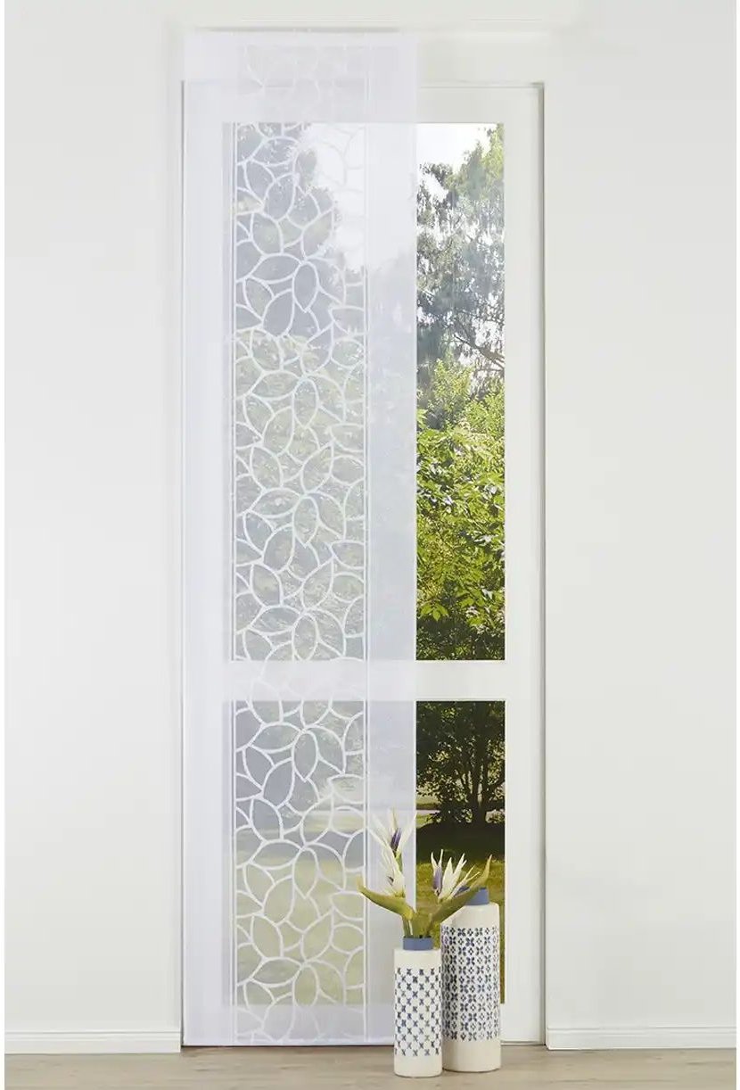 HOME Wohnideen Panello Kontur ¦ weiß ¦ Synthetik ¦ Maße (cm): B: 57 Gardinen & Rollos > Gardinen & Vorhänge > Schiebega...