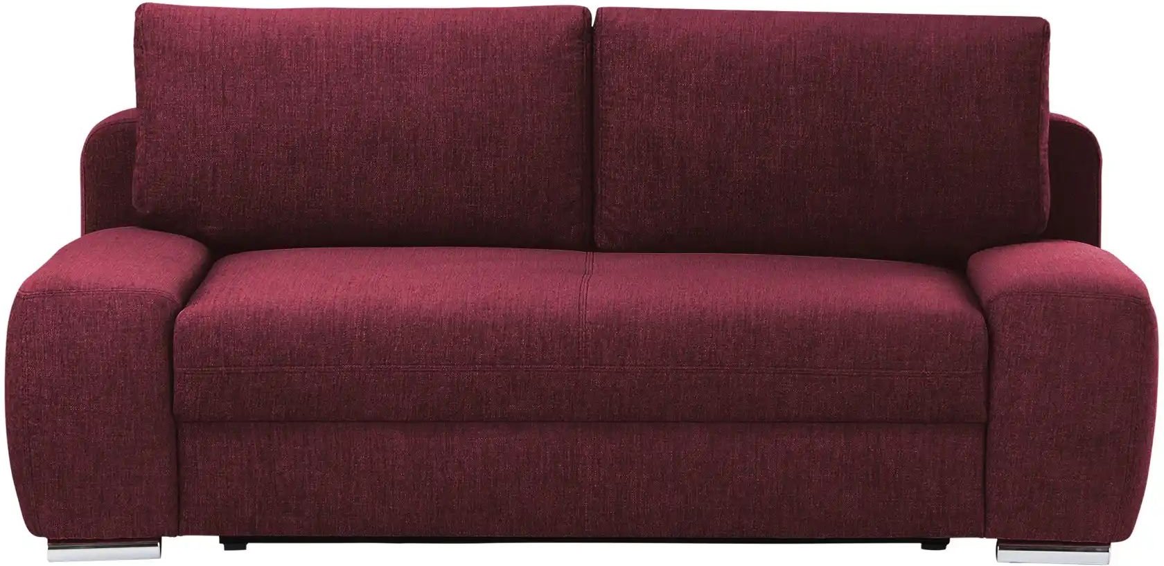 bobb Schlafsofa  Viannie ¦ rot ¦ Maße (cm): B: 210 H: 92 T: 108.0 Polstermöbel > Sofas > 2-Sitzer - Höffner