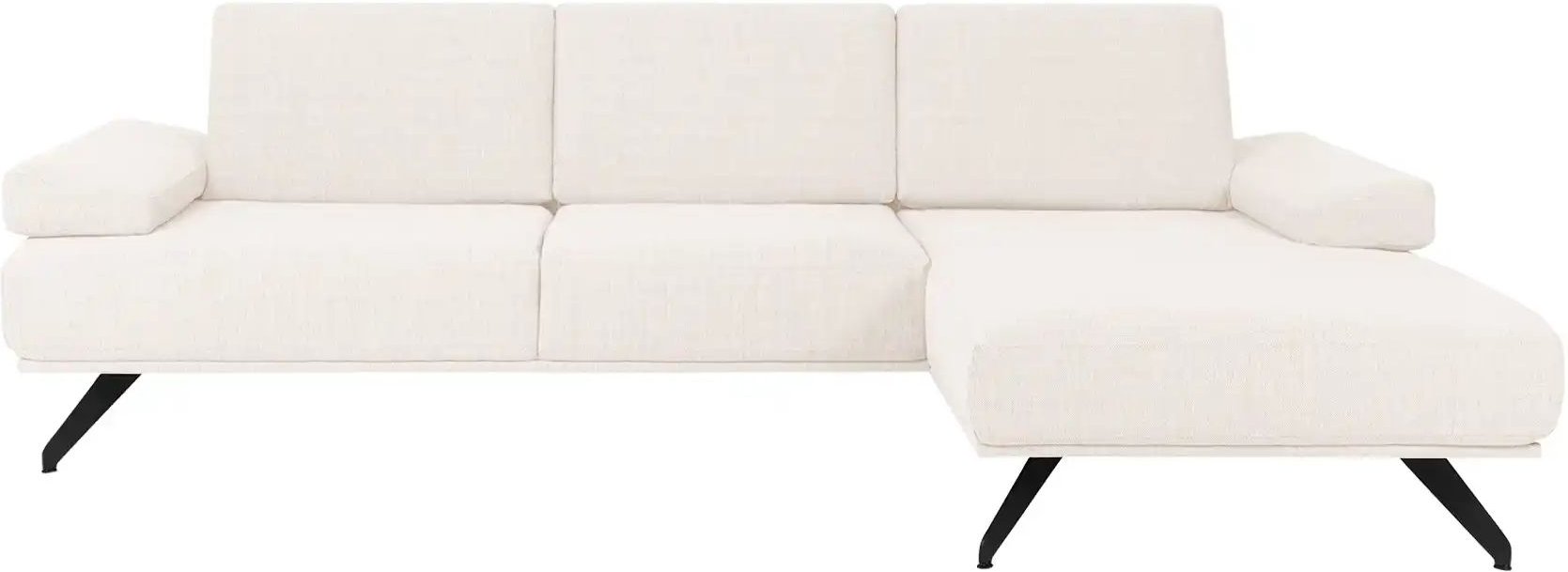 SOHO Ecksofa Gemma ¦ weiß ¦ Maße (cm): B: 282 H: 84 T: 166.0 Polstermöbel > Sofas > 3-Sitzer - Höffner