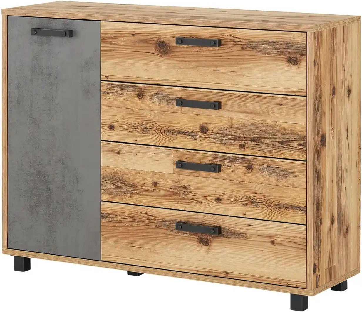 Kommode Liverpool ¦ holzfarben ¦ Maße (cm): B: 125 H: 96 T: 38.0 Kommoden & Sideboards > Kommoden - Höffner