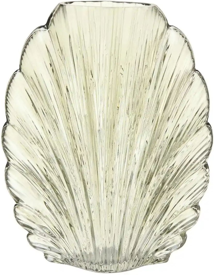 HOME STORY Vase Muschel ¦ braun ¦ Glas ¦ Maße (cm): B: 10 H: 24,7 Accessoires > Vasen - Höffner