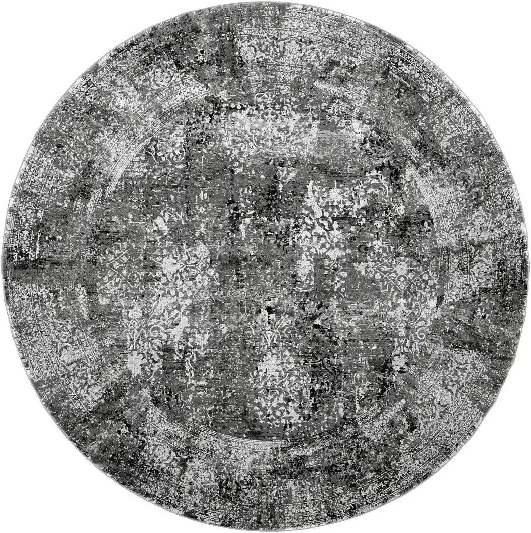 meinTeppich Teppich ¦ grau ¦ Synthetische Fasern Ø: 200 Teppiche > Wohnteppiche - Höffner