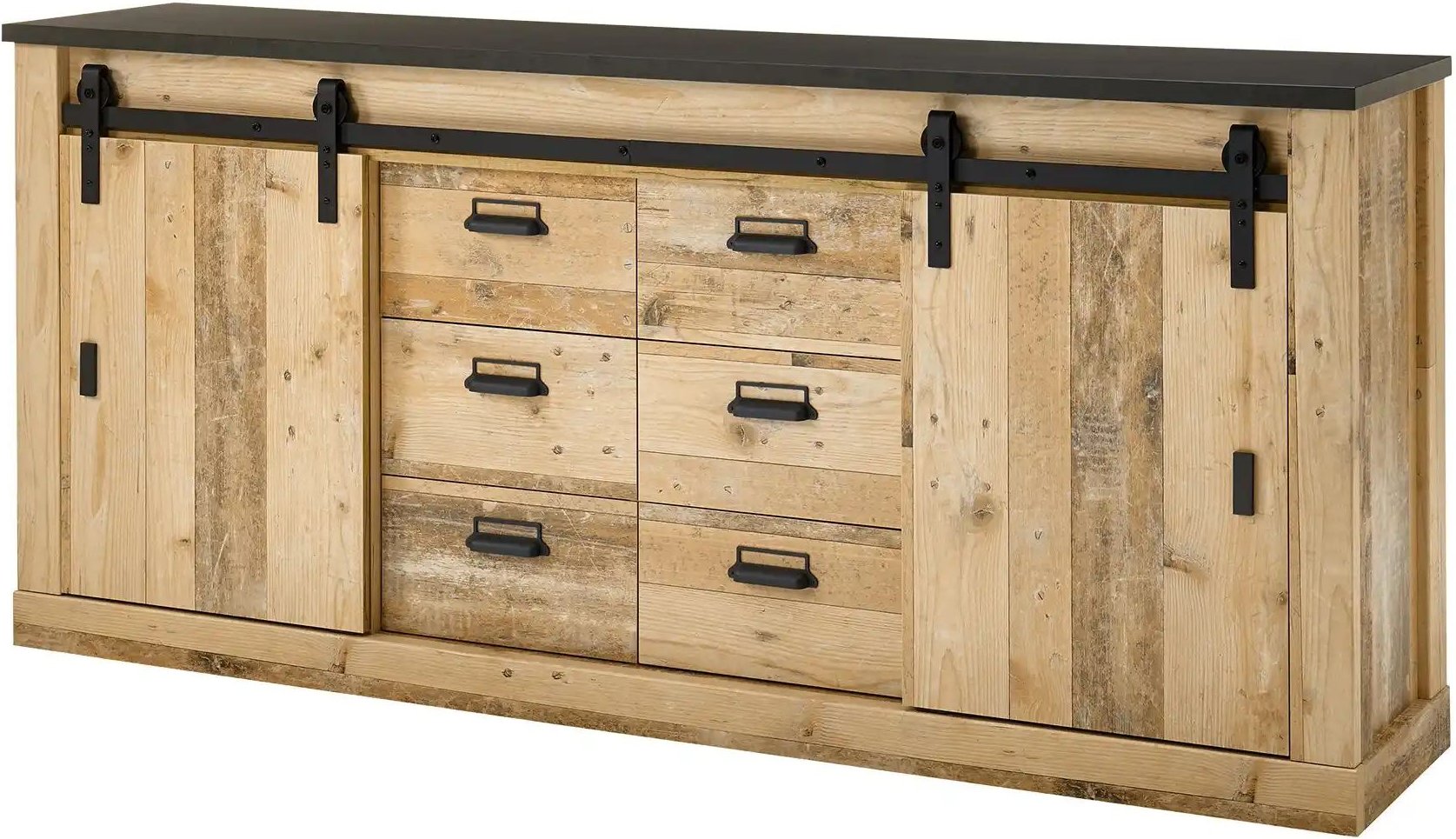 Sideboard Sintra ¦ holzfarben ¦ Maße (cm): B: 200 H: 90 T: 42.0 Kommoden & Sideboards > Sideboards - Höffner