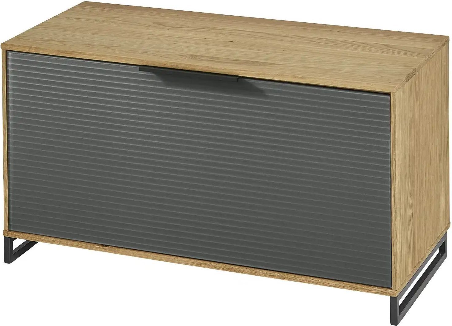 MONDO Garderobenbank Aralia ¦ grau ¦ Maße (cm): B: 86 H: 47 T: 40.0 Bänke > Einzelbänke - Höffner