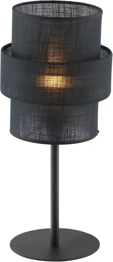 Tischleuchte Calisto ¦ schwarz ¦ Maße (cm): H: 38 Ø: 20 Lampen & Leuchten > Tischlampen - Höffner