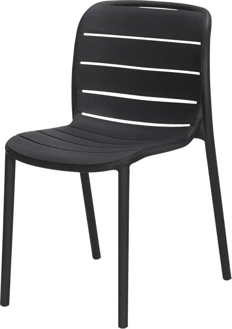 Stapelstuhl Cervo ¦ schwarz ¦ Maße (cm): B: 43 H: 80,5 T: 56.5 Garten > Gartenmöbel > Gartenstühle - Höffner