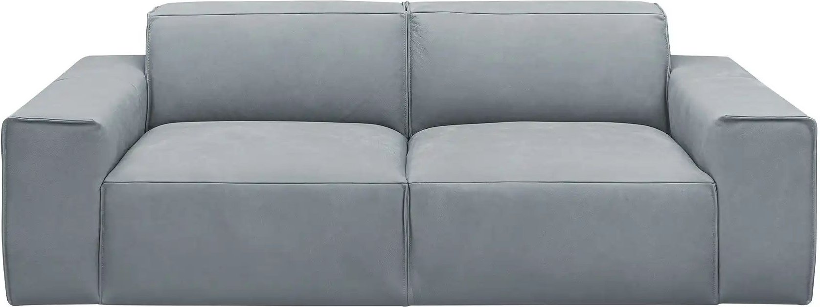 Gray & Jones Einzelsofa im Trendstoff Baltic Breeze ¦ blau ¦ Maße (cm): B: 216 H: 71 T: 101.0 Polstermöbel > Sofas > 2-S...