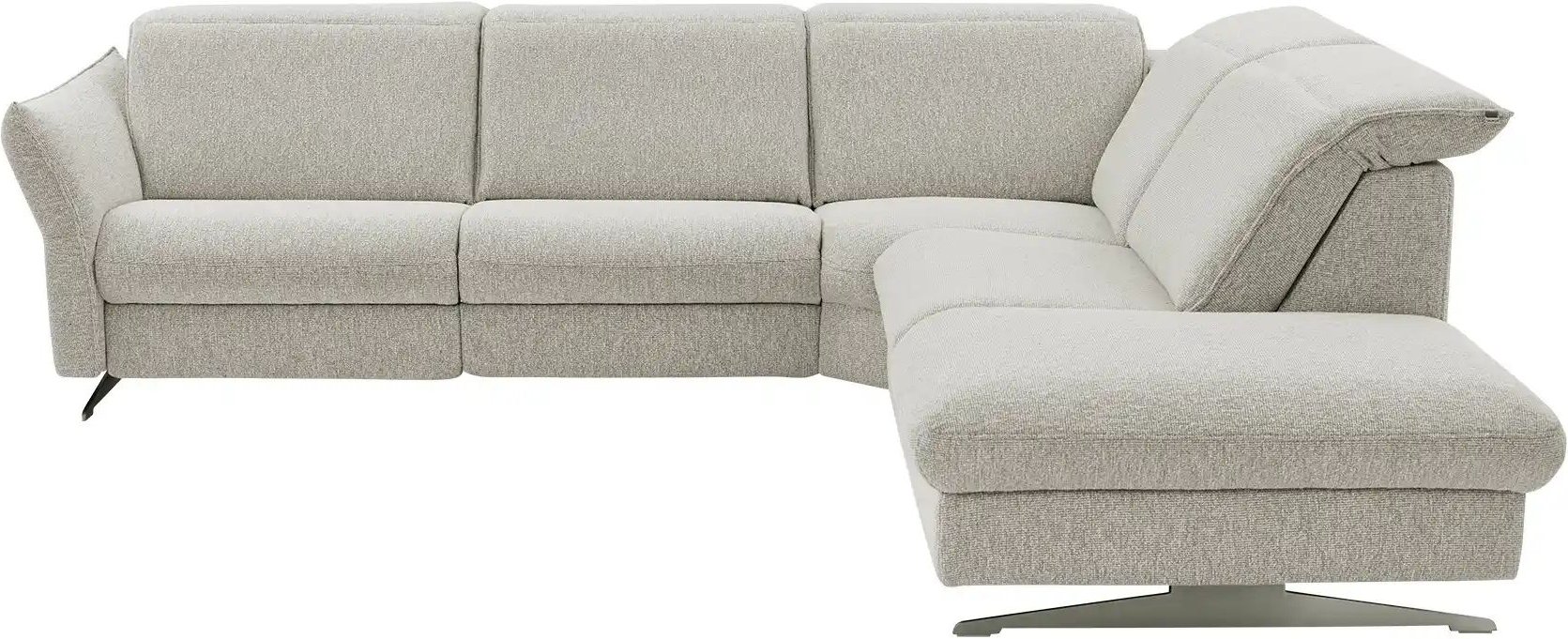Hukla Ecksofa Mikrofaser Michelle ¦ beige ¦ Maße (cm): B: 292 H: 99 T: 258.0 Polstermöbel > Sofas > Ecksofas - Höffner