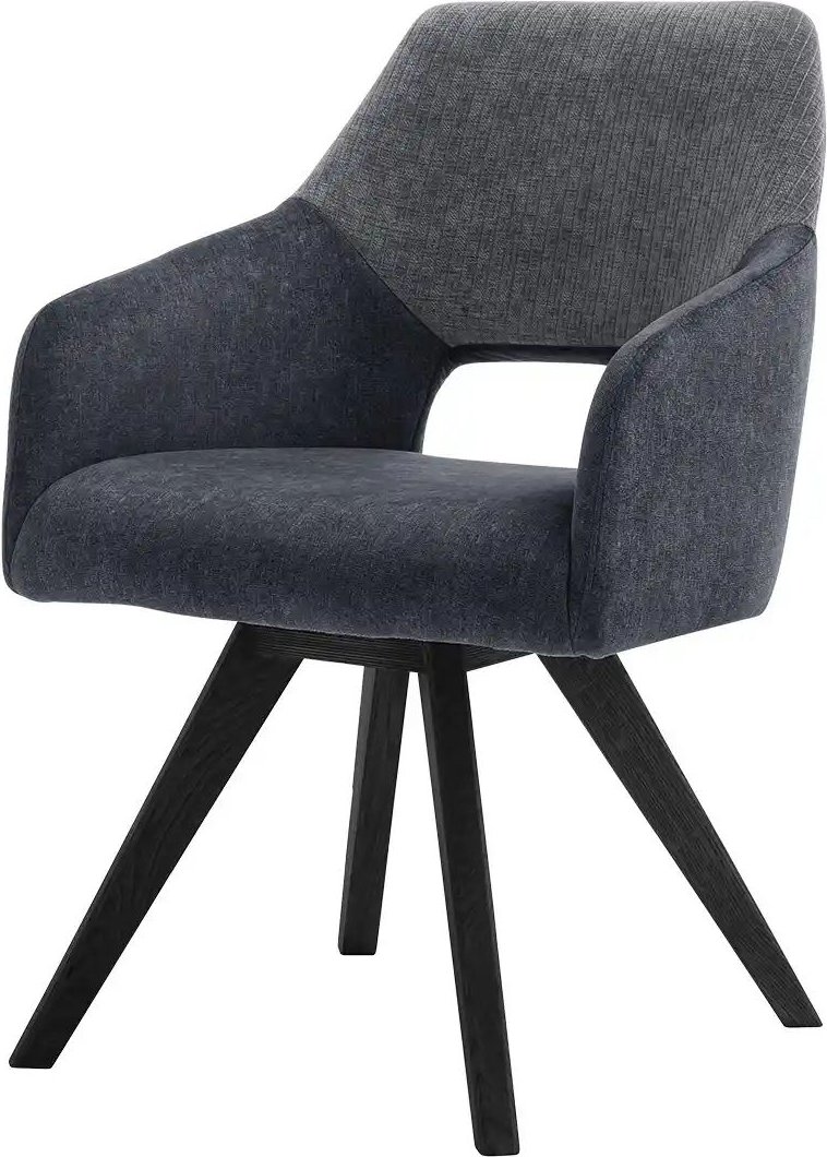 Woodford Armlehnstuhl Moderna ¦ grau ¦ Maße (cm): B: 57 H: 84 T: 59.0 Stühle > Esszimmerstühle > Esszimmerstühle mit Ar...