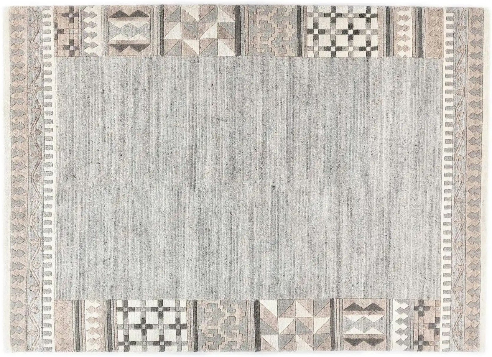 THEKO Wollteppich  Nakarta ¦ beige ¦ Wolle ¦ Maße (cm): B: 90 H: 1 Teppiche > Wohnteppiche - Höffner