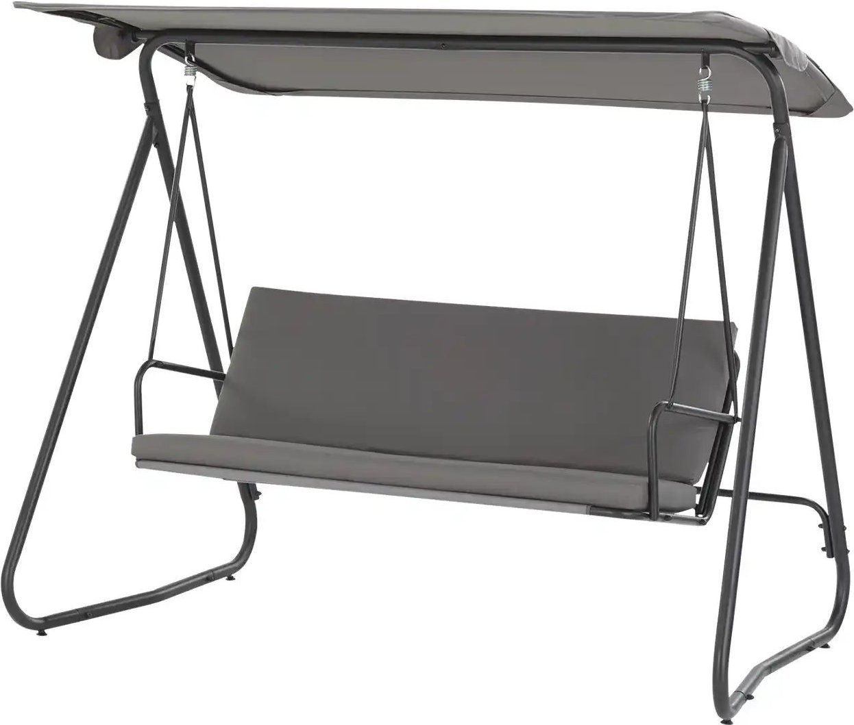 Hollywoodschaukel Orlando ¦ grau ¦ Maße (cm): B: 226 H: 170 T: 116.0 Garten > Garten Lounge-Möbel > Hollywoodschaukeln ...