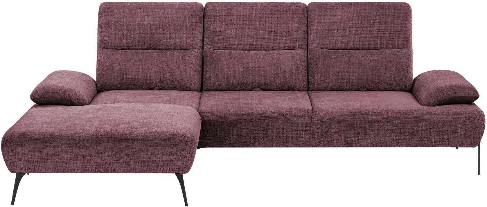 Thumbnail - switch Ecksofa Cesar ¦ lila/violett ¦ Maße (cm): B: 288 H: 102 T: 183.0 Polstermöbel > Sofas > Ecksofas - Höffner
