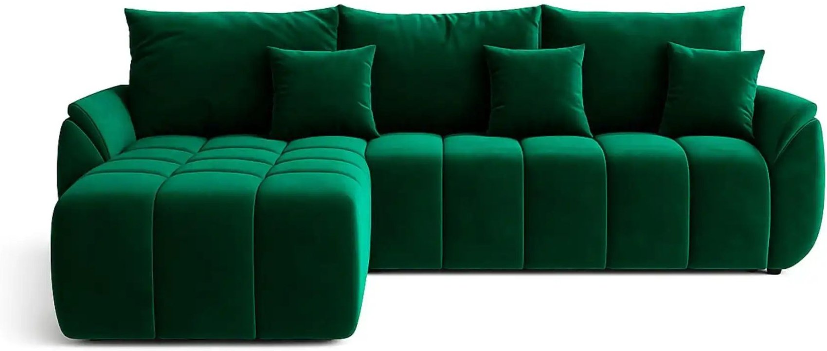 Ecksofa Tokyo ¦ grün ¦ Maße (cm): B: 280 H: 85 Polstermöbel > Sofas > 3-Sitzer - Höffner