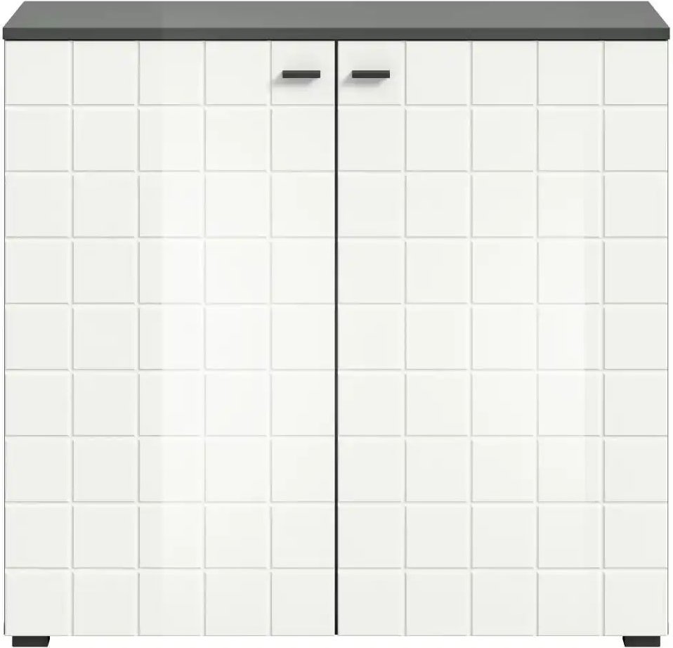 Sideboard ¦ silber ¦ Maße (cm): B: 92 H: 86 Kommoden & Sideboards > Sideboards - Höffner