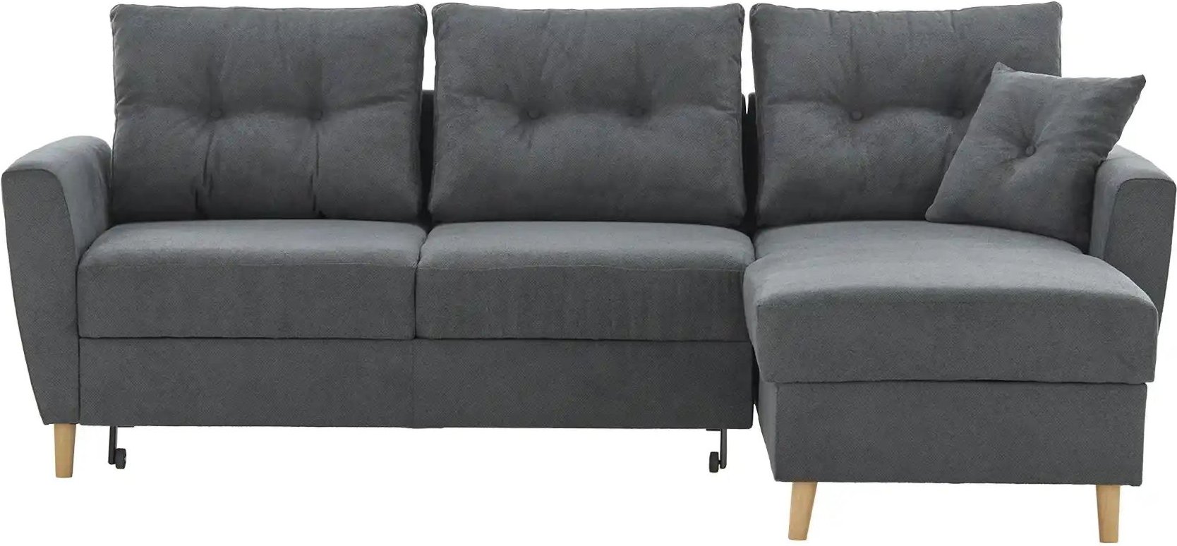 Ecksofa Carla ¦ grau ¦ Maße (cm): B: 230 H: 93 T: 159.0 Polstermöbel > Sofas > Ecksofas - Höffner