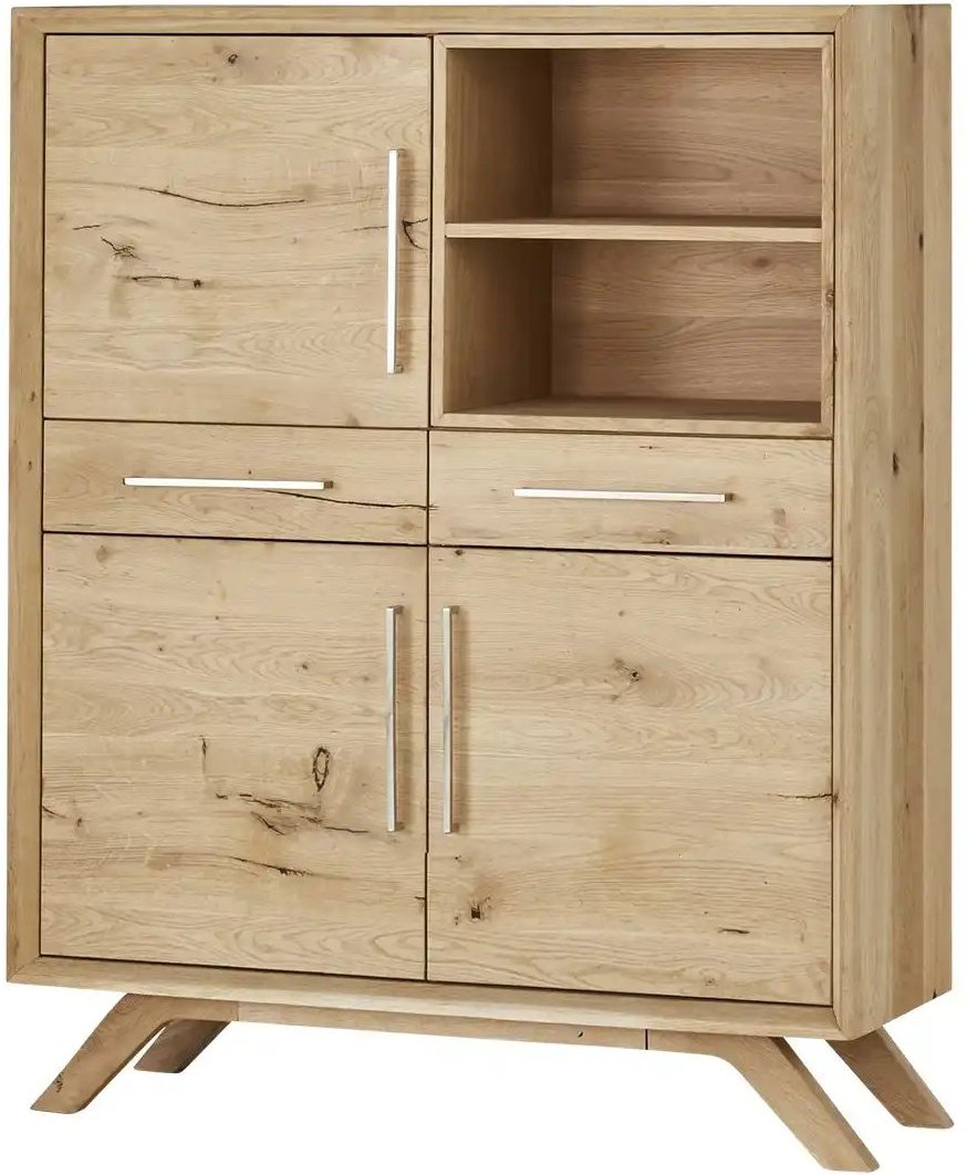 Gray & Jones Highboard Cap Ferrat One ¦ holzfarben ¦ Maße (cm): B: 122 H: 153 T: 43.0 Kommoden & Sideboards > Highboard...