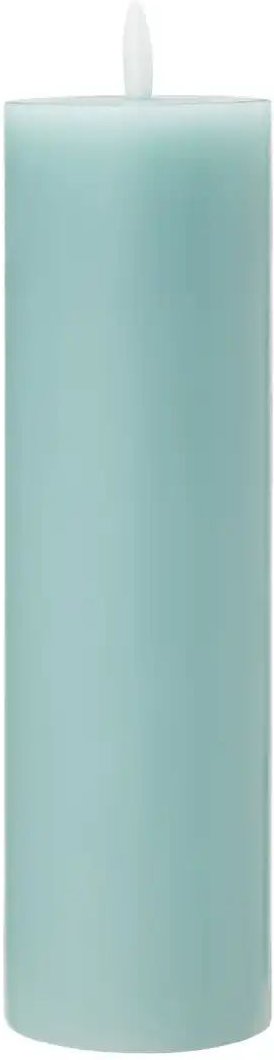 HOME STORY LED Kerze ¦ blau ¦ Wachs,Kunststoff ¦ Maße (cm): H: 28 Ø: 7.5 Accessoires > Kerzen & Kerzenständer - Höffn...