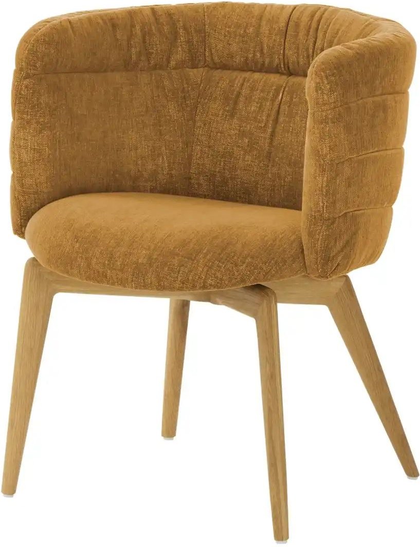 Jette Home Armlehnstuhl JJ Paola ¦ gold ¦ Maße (cm): B: 65 H: 80 T: 64.0 Stühle > Esszimmerstühle > Esszimmerstühle mit...