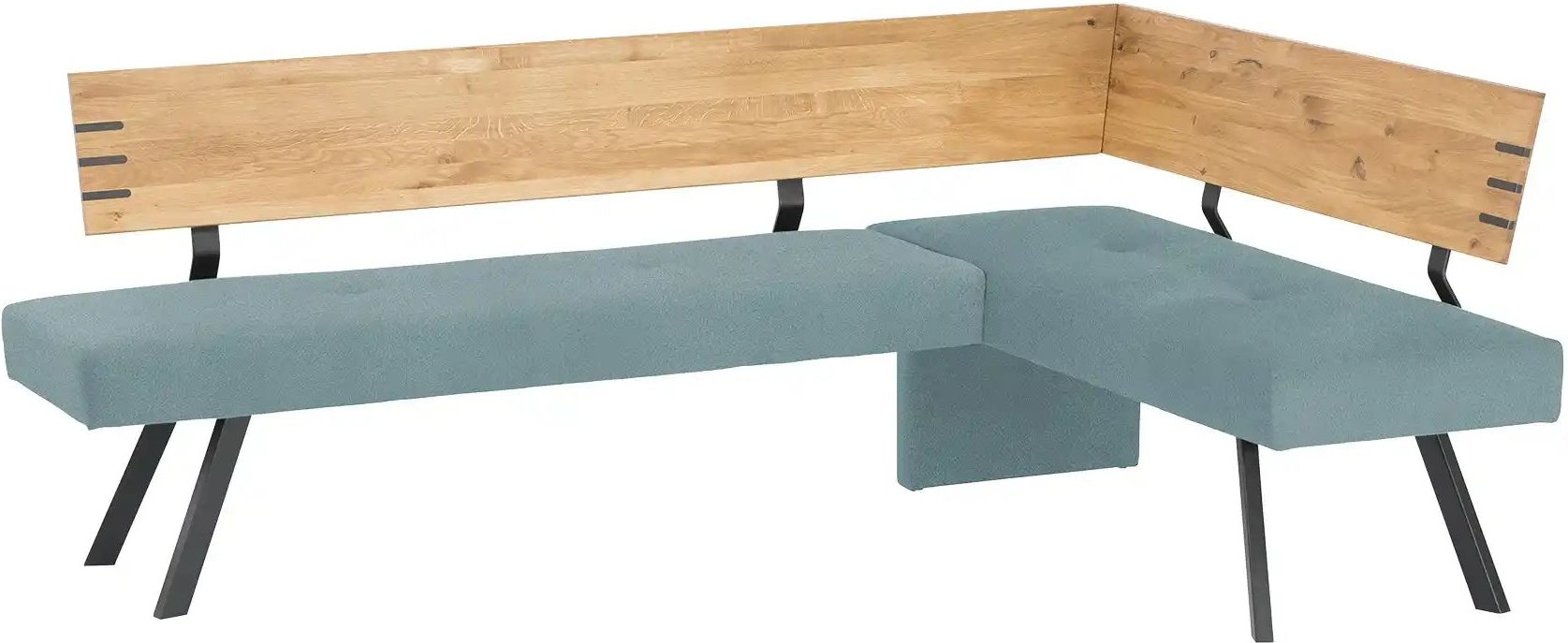 Woodford Eckbank Cornela ¦ grün ¦ Maße (cm): H: 87,5 Bänke > Eckbänke - Höffner