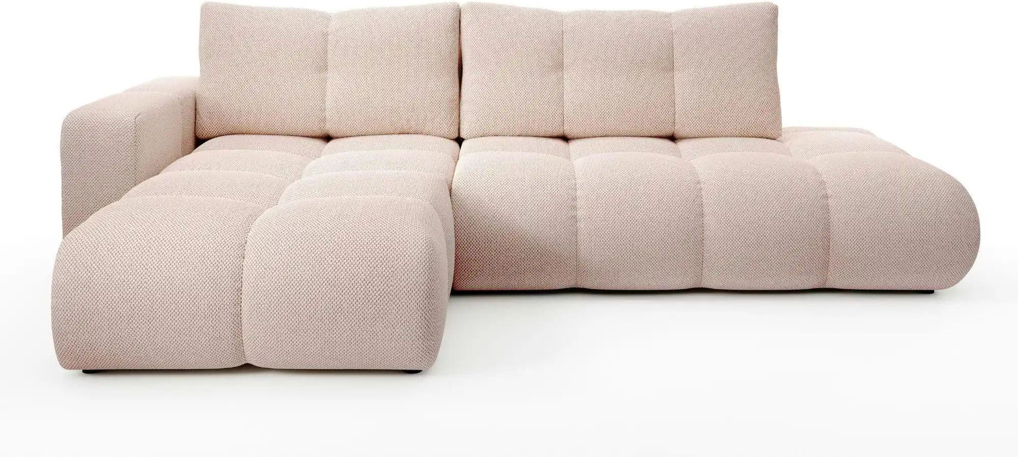 Ecksofa  Sile ¦ rosa/pink ¦ Maße (cm): B: 288 H: 90 Polstermöbel > Sofas > 3-Sitzer - Höffner