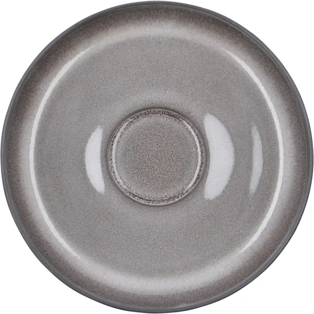 Peill+Putzler Kaffeeuntertasse Rimini ¦ grau ¦ Steinzeug/Steingut ¦ Maße (cm): H: 2 Ø: 15 Geschirr > Einzelgeschirrtei...
