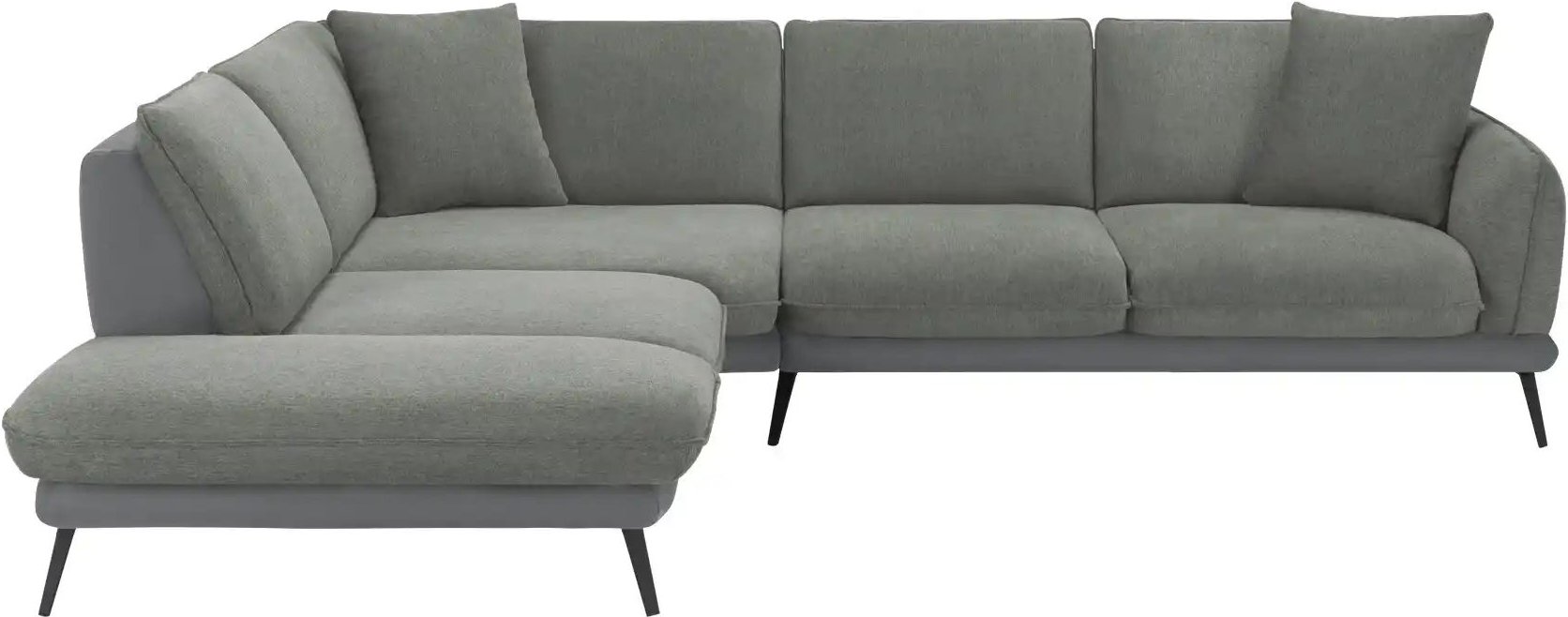 medium Ecksofa Romance ¦ grau ¦ Maße (cm): B: 310 H: 86 T: 253.0 Polstermöbel > Sofas > Ecksofas - Höffner