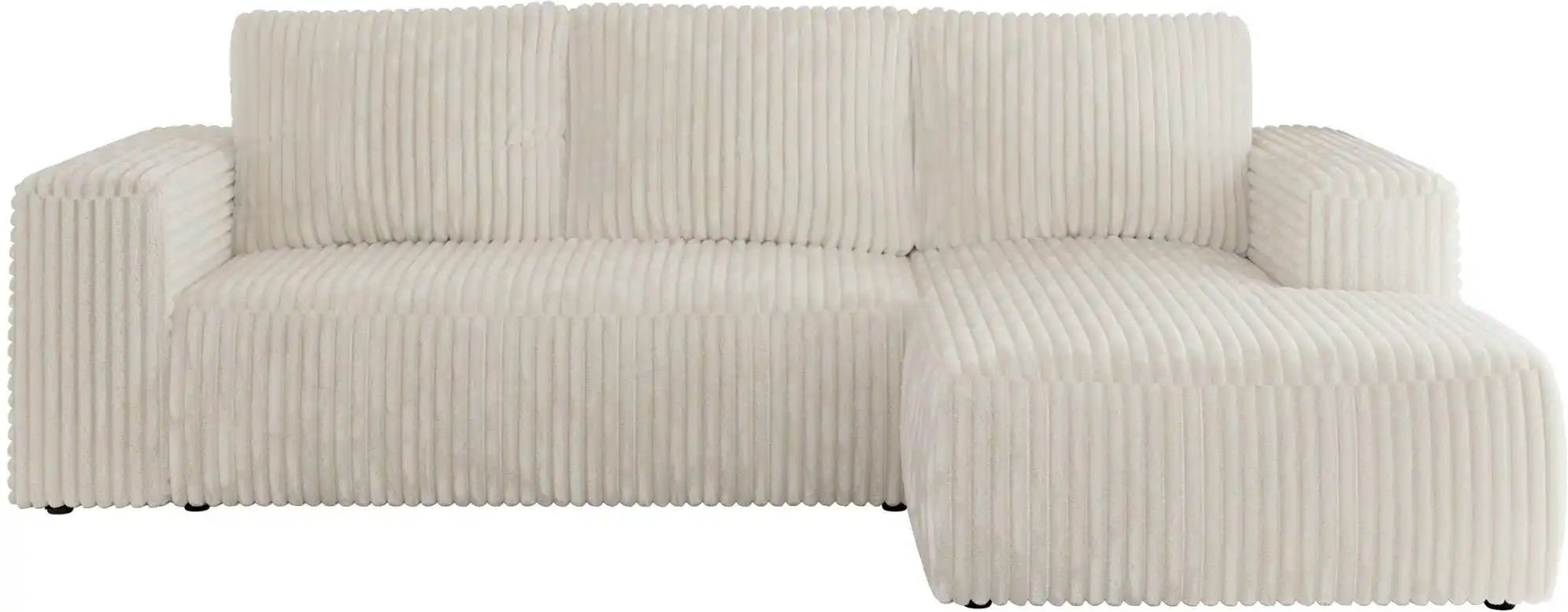 Ecksofa Beige mit Schlaffunktion Trentino ¦ beige ¦ Maße (cm): B: 266 H: 89 Polstermöbel > Sofas > Ecksofas - Höffner
