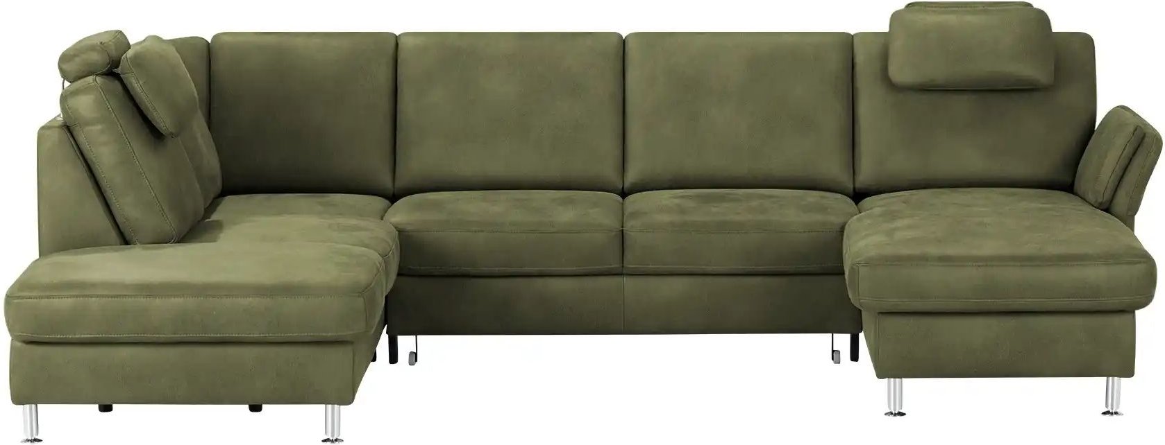 Mein Sofa bold Wohnlandschaft Veit ¦ grün ¦ Maße (cm): B: 305 H: 90 T: 200.0 Polstermöbel > Sofas > Wohnlandschaften - ...