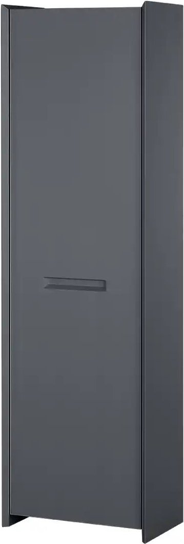 Thumbnail - Wohnwert Mehrzweckschrank Azzura ¦ grau ¦ Maße (cm): B: 57 H: 190 T: 35.0 Schränke > Dielenschränke - Höffner