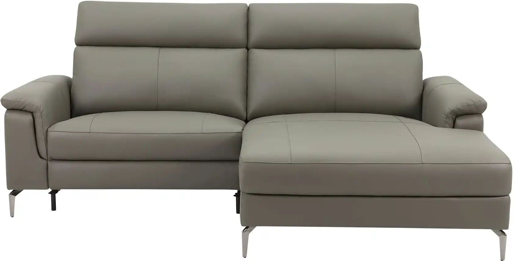 Ecksofa mit Relaxfunktion Tina ¦ grau ¦ Maße (cm): B: 240 H: 102 T: 162.0 Polstermöbel > Sofas > Ecksofas - Höffner