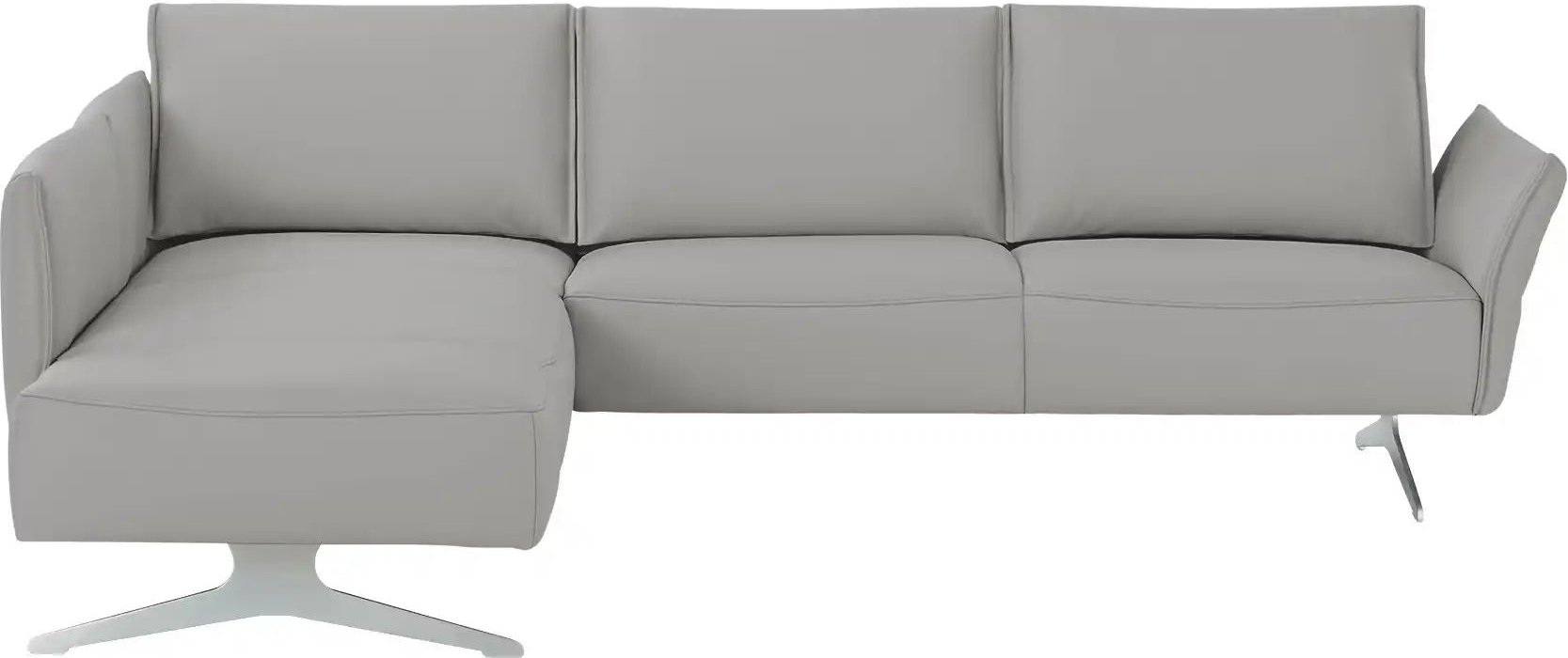 KOINOR Ecksofa Vineto ¦ silber ¦ Maße (cm): B: 272 H: 83 T: 207.0 Polstermöbel > Sofas > Ecksofas - Höffner