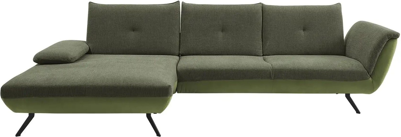 Ecksofa Celine ¦ grün ¦ Maße (cm): B: 316 H: 90 T: 190.0 Polstermöbel > Sofas > Ecksofas - Höffner