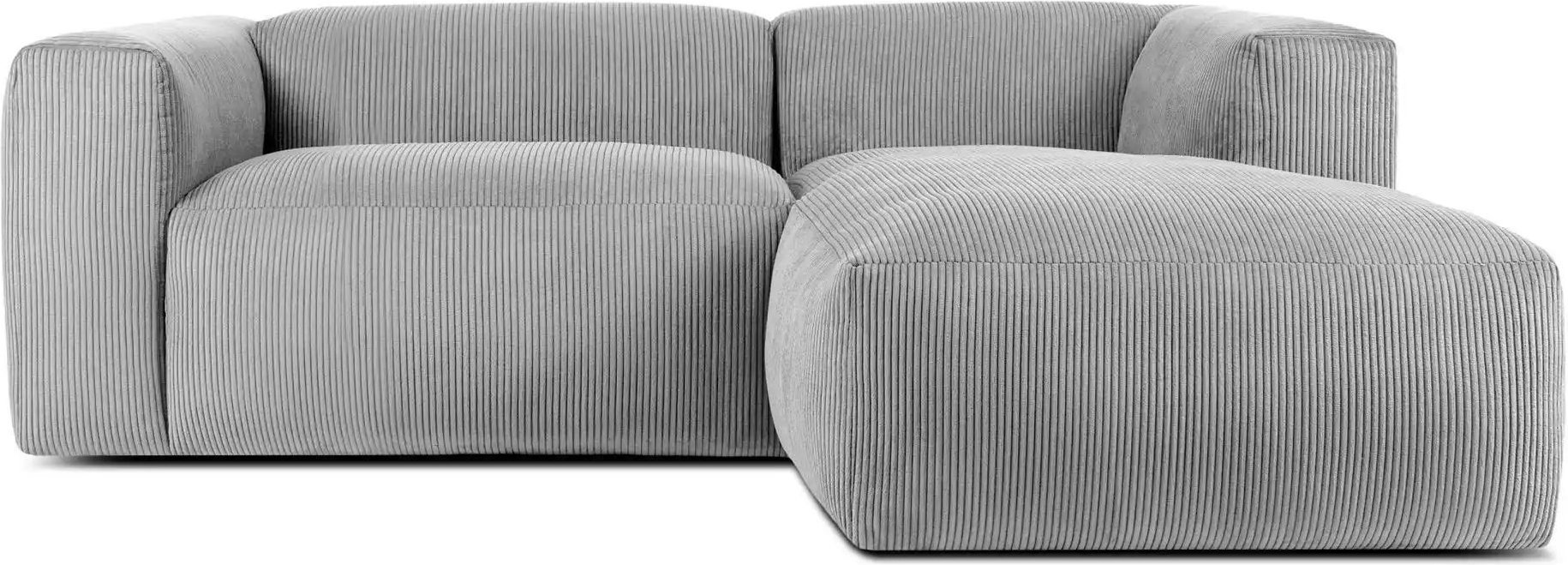 Thumbnail - KONSIMO Ecksofa Buffo ¦ grau ¦ Maße (cm): B: 225 H: 73 Polstermöbel > Sofas > Ecksofas - Höffner