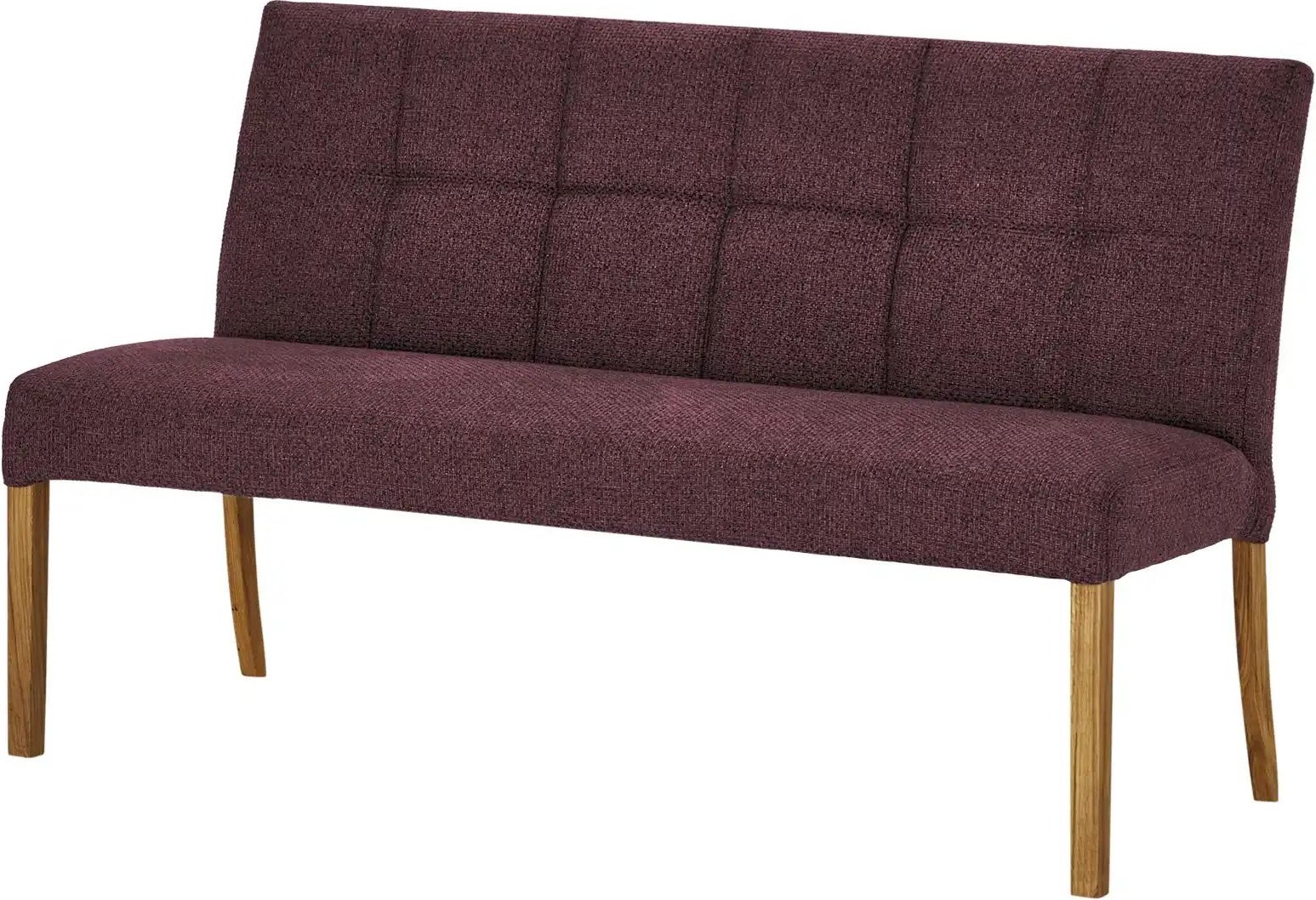 Woodford Esszimmerbank mit Steppung Mako ¦ rot ¦ Maße (cm): B: 150 H: 89 T: 64.0 Bänke > Einzelbänke - Höffner