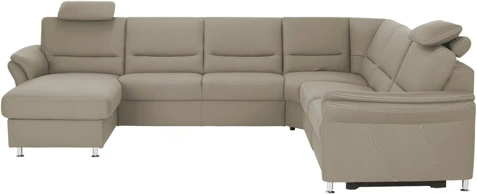 Thumbnail - meinSofa Wohnlandschaft Donald ¦ grau ¦ Maße (cm): B: 330 H: 89 T: 262.0 Polstermöbel > Sofas > Wohnlandschaften - Höff...