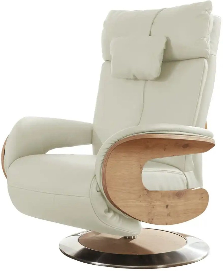 Thumbnail - himolla Relaxsessel Mit verschiedenen Funktionen 7818 ¦ creme ¦ Maße (cm): B: 75 H: 112 T: 87.0 Polstermöbel > Sessel > ...