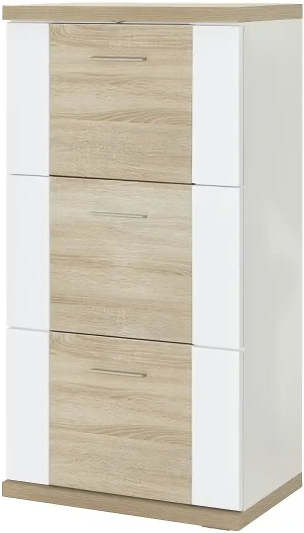 Schuhschrank Titan ¦ holzfarben ¦ Maße (cm): B: 65 H: 131 T: 42.0 Garderoben & Kleiderstangen > Garderoben Schuhschränk...