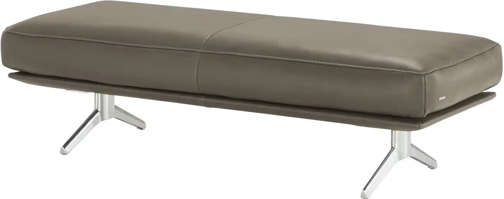 KOINOR Hockerbank Hiero ¦ braun ¦ Maße (cm): B: 150 H: 45 T: 60.0 Polstermöbel > Hocker - Höffner