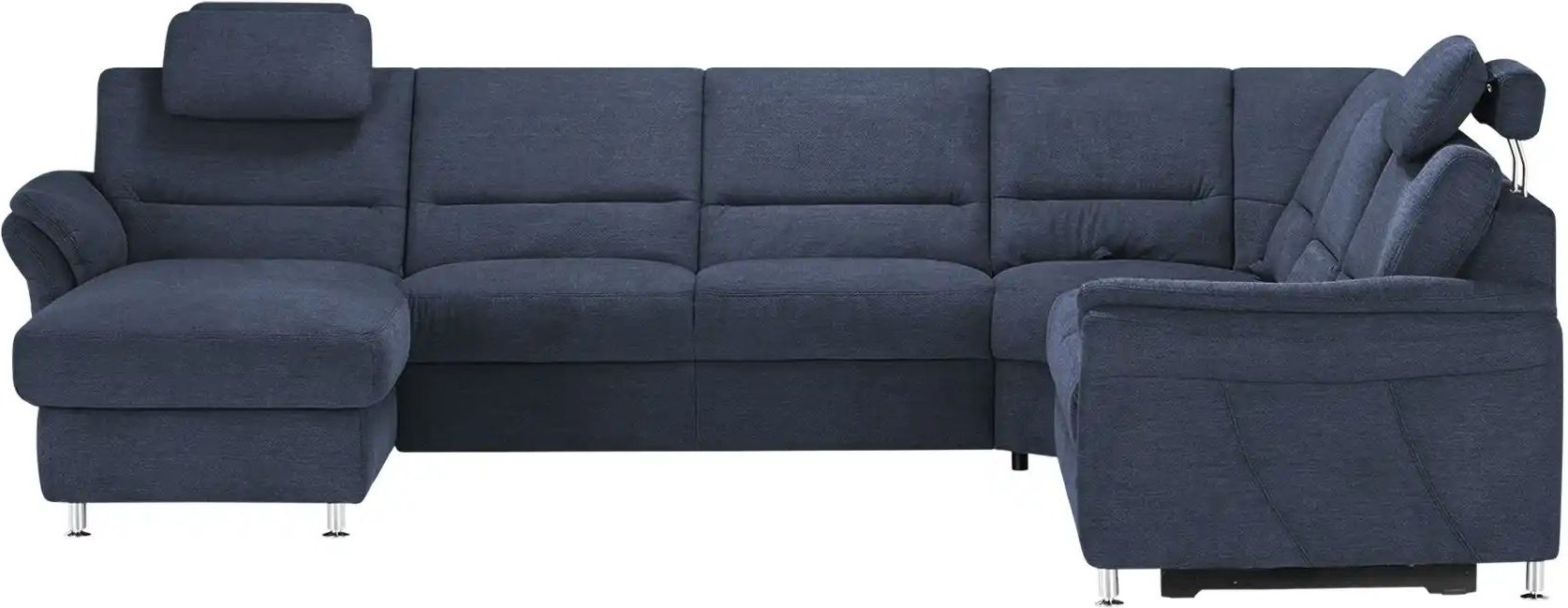 meinSofa Wohnlandschaft  Donald ¦ blau ¦ Maße (cm): B: 335 H: 89 T: 262.0 Polstermöbel > Sofas > Wohnlandschaften - Höff...