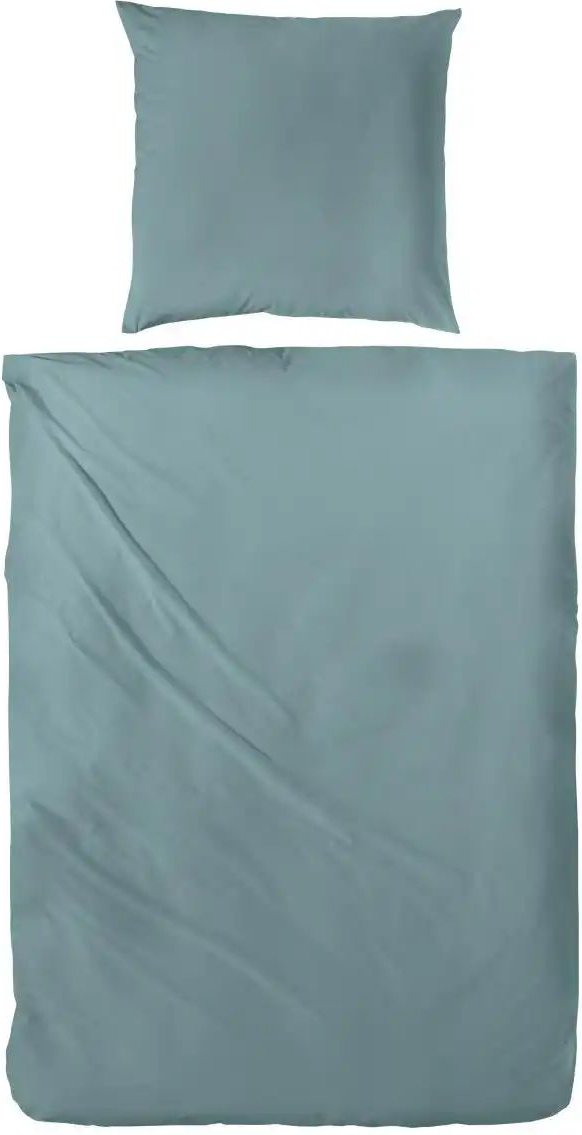 Baumwoll Bettwäsche-Set ¦ grün ¦ Maße (cm): B: 155 H: 1 Bettwaren > Bettwäsche > Bettwäsche ganzjährig - Höffner