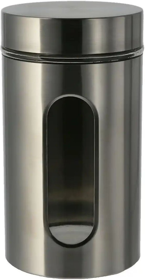 for friends Aufbewahrungsdose ¦ silber ¦ Glas,Edelstahl ¦ Maße (cm): H: 18 Ø: 10 Küchenzubehör & Helfer > Küchenhelfe...