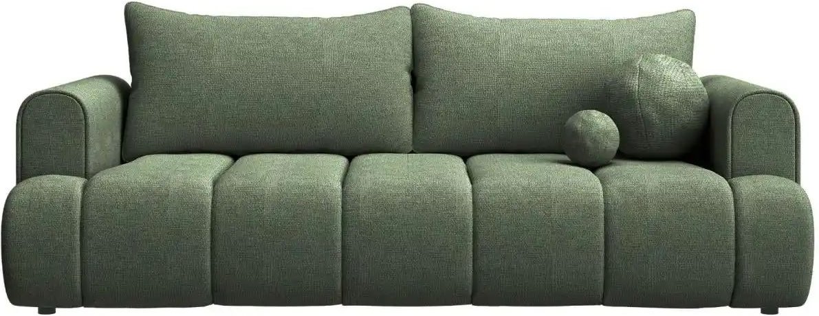 Selsey Schlafsofa  Dandelino ¦ grün ¦ Maße (cm): B: 250 H: 90 Polstermöbel > Sofas > 3-Sitzer - Höffner